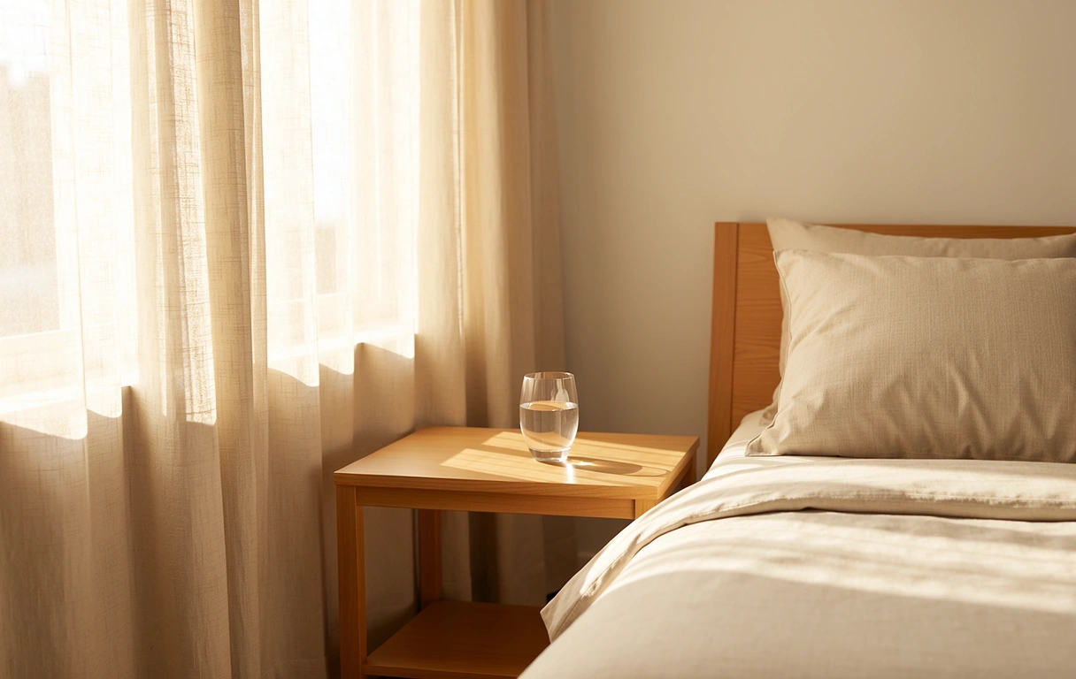 Mañana tranquila con luz natural